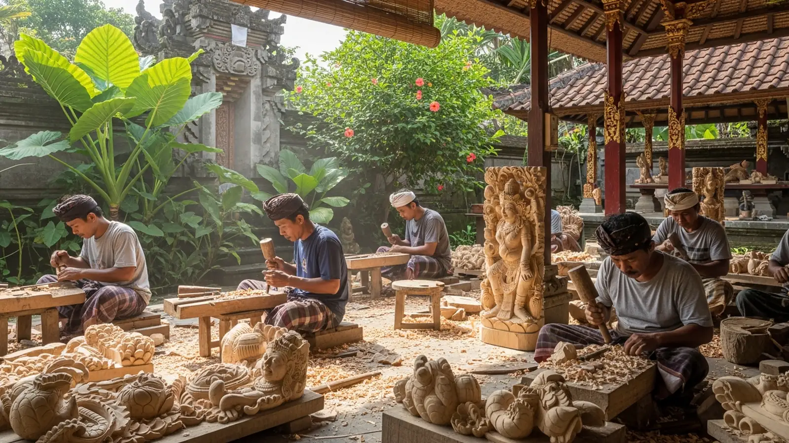 Balinese Wood Carving Export — a B2B export house